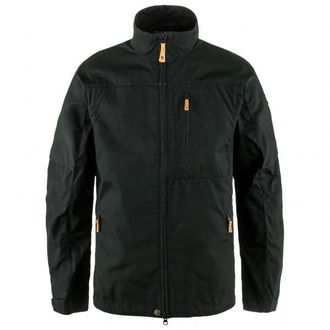 Fj&auml;llr&auml;ven &Ouml;vik Stencollar Jacket Freizeitjacke f&uuml;r Herren | schwarz