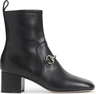 Gucci Heeled Boots, female, Black, Size: 8 1/2 US Lady Horsebit Boots