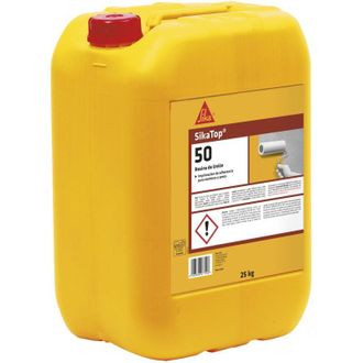 Sika Sikatop 50 Resina De Union, Imprimacion De Adherencia Para Morteros Y Yesos, 25kg, Blanco