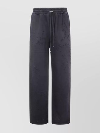 Amiri embroidered straight sweatpants