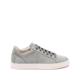 Tod's Schoenen, Heren, Grijs, 45 EU, Leer, Low-top Sneakers