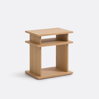La Redoute Interieurs Eiken gefineerd bijzettafeltje, ABAC