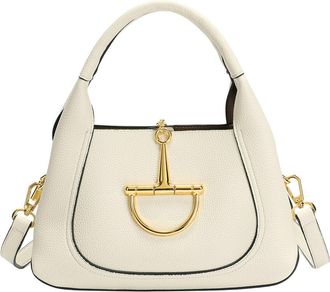 Tiffany & Fred Pebbled Leather Top Handle Bag