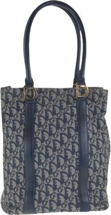 Dior Pre-owned Tote Bags, female, Blue, Size: ONE SIZE Pre-owned Vintage Tote Bag