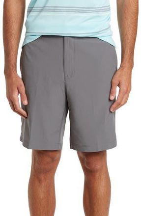PGA TOUR Solid 8.5-Inch Shorts in Quiet Shade at Nordstrom Rack, Size 30