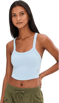 Free People Movement All Clear Cami Solid Womens Clothing Artic Snow : MD (Womens 8-10), Elastane/Polyester