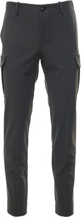 Roberto Ricci Design Slim-fit Trousers, male, Green, Size: L Cargo Trousers W24201
