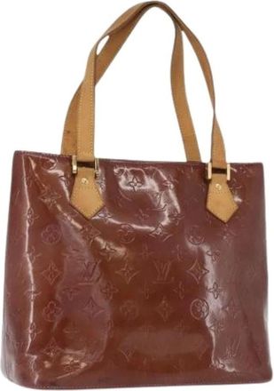 Louis Vuitton Pre-owned Tote Bags, female, Purple, Size: ONE SIZE Pre-owned Vintage Patent Leather Hand Bag