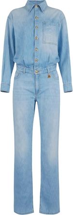 Elisabetta Franchi Denim Jumpsuit