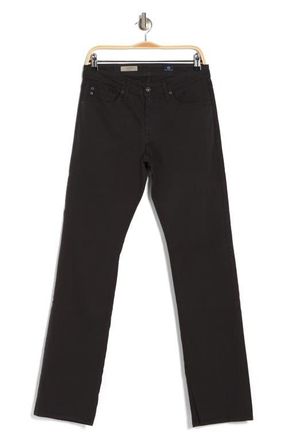 AG - Adriano Goldschmied Prot&eacute;g&eacute; SUD Straight Leg Pants in Folkestone Grey at Nordstrom, Size 29 X 34