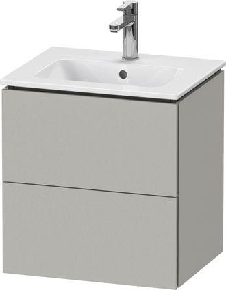 Duravit Duravit L-cube Mueble Bajo Lavabo Suspendido, Compact, 2 Cajones