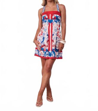 Sugarlips Mediterranean Mini Dress In Multi