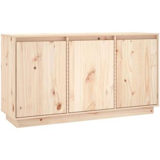 vidaXL Vidaxl - Aparador De Madera Maciza De Pino 111x34x60 Cm