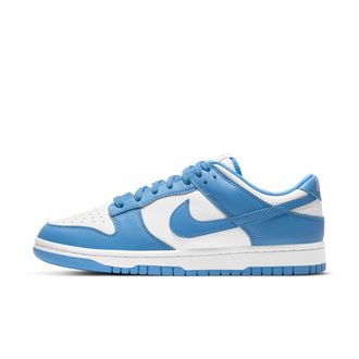 Nike Mens Dunk Low Retro Shoes in White | DD1391-102