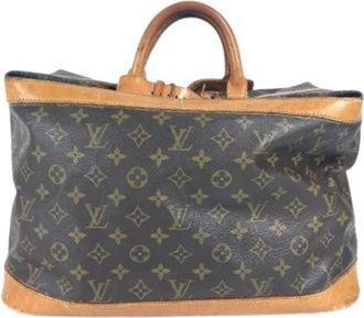 Louis Vuitton Pre-owned Boston Bag - Dames - Vintage Handtas - Bruin - ONE Size - Leer - Vintage