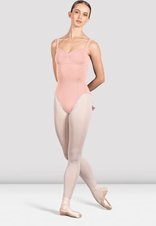 Bloch Ladies Ava Tank Leotard, Light Pink
