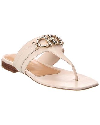 Ferragamo Rikis Leather Sandal