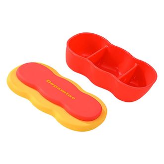 OEM Fiambrera Bento A Prueba De Fugas Para Adultos - Amarillo/rojo