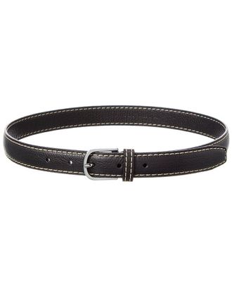 Toteme Stitch Detail Leather Belt