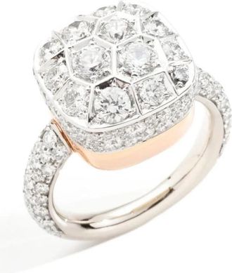 POMELLATO Nudo Ring - Dames - Ringen - Grijs - 51 MM - Accessoires