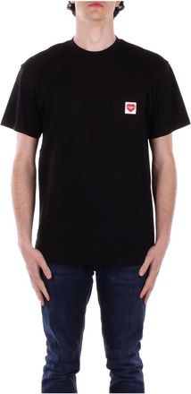 Carhartt Work in Progress Heren, Tops, Zwart, Maat: S Katoen