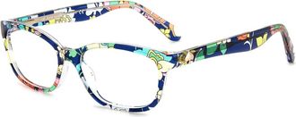 Kate Spade New York Multicolor Patroon Brillen Brylie - unisex - Brillen - Veelkleurig - 50 MM - Accessoires