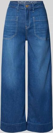 Raffaello Rossi Raffaello Rossi Jeans in 6/8-L&auml;nge Modell MIRU in Dunkelblau, Gr&ouml;&szlig;e 32