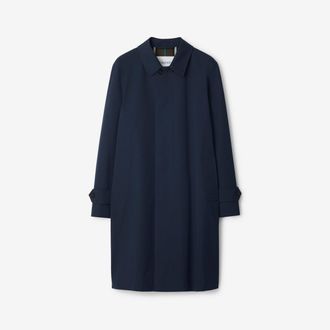 Burberry Long Gabardine Car Coat