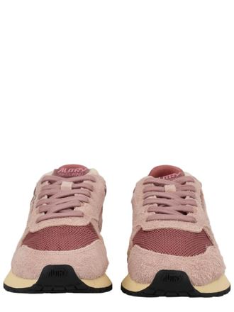 Autry Multicolour Layered Suede Nylon Sneakers