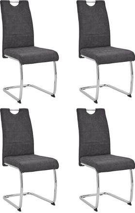 Hela Freischwinger »Flora, Esszimmerstühle« (Set) 4 Stk.Schwingstuhl Set: 1,2 oder 4 Stück, hoher Sitzkomfort