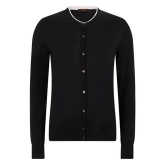 Moorer Dames, Truien, Zwart, Maat: XS Wol