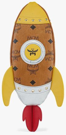 MCM Aren Rocket Crossbody In Visetos