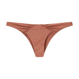 PatBo Golden Lune Seashell Bikini Bottom - female - PATBO - Bikinis - Brown - M - Swimwear