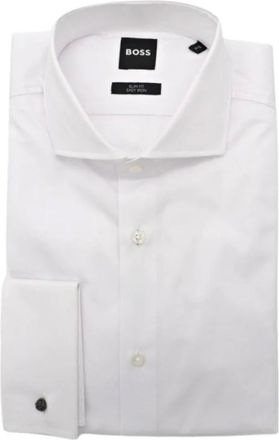HUGO BOSS Hombre, Camisas, Blanco, Talla: M