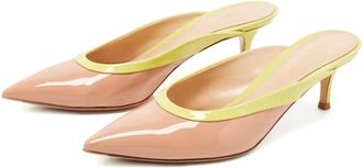 Gianvito Rossi Mules a punta - Toni neutri