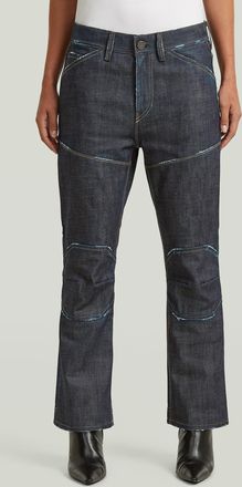 G-Star RR 5620 Biker Kick Cropped Jeans - Donkerblauw - Dames