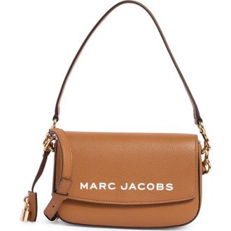 Marc Jacobs The Bold Saddle Leather Shoulder Bag in Whiskey at Nordstrom Rack