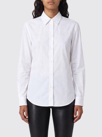 Diesel Camicia slim fit C-Ronor in cotone stretch con colletto francese