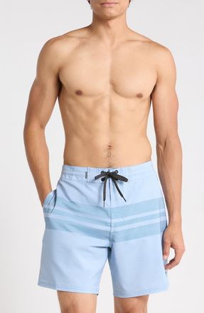 Quiksilver Surfsilk Street Board Shorts in Skyway at Nordstrom, Size 33