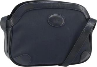 Burberry Pre-owned Cross Body Bags, female, Blue, Size: ONE SIZE Pre-owned Vintage Shoulder Bag