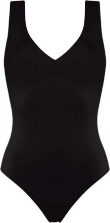 Eres Sophistique V-hals Badpak Ultra Comfort - Dames - Badpakken - Zwart - XL - Badmode