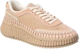 Chlo&eacute; Nama Leather & Suede Sneaker