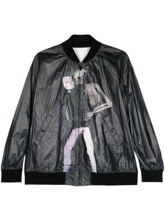 Undercover Bomber con stampa grafica - Nero