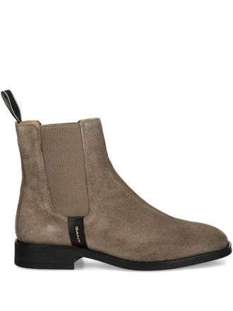 GANT elasticated-panel boots - Neutrals