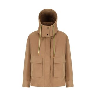 Herno Winter Jackets, female, Brown, Size: XS Herno Coats