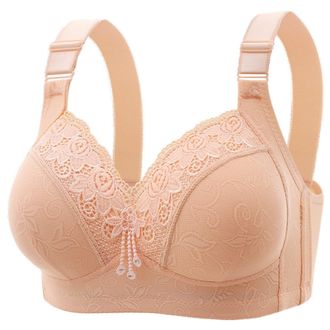Generic Womens Bras Non Wired Push Up - Lace Comfortable Full Coverage Sculpting Uplift Bras Seamless Bra Everyday Bras Firm Hold with Adjustable Straps Brale