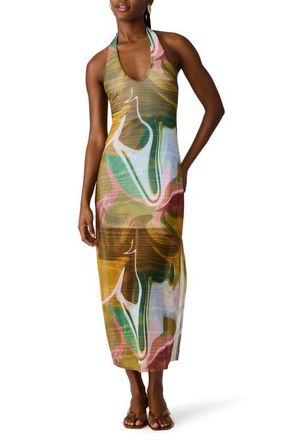 Steve Madden Jaslyn Halter Dress in Marble at Nordstrom, Size X-Small