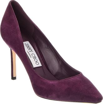Jimmy Choo London Romy 85 Suede Pump