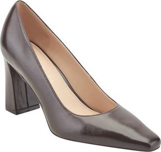 Marc Fisher Gretty Pointed Toe Pump in Dark Brown at Nordstrom, Size 5.5
