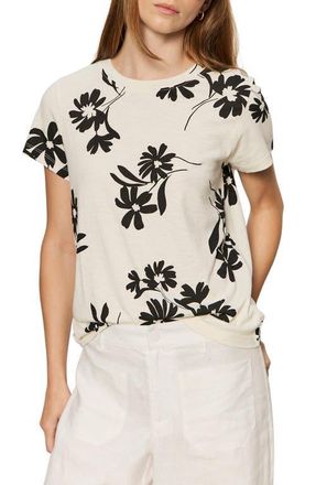 Sanctuary The Perfect T-Shirt in Chalk Bloom White at Nordstrom, Size X-Large